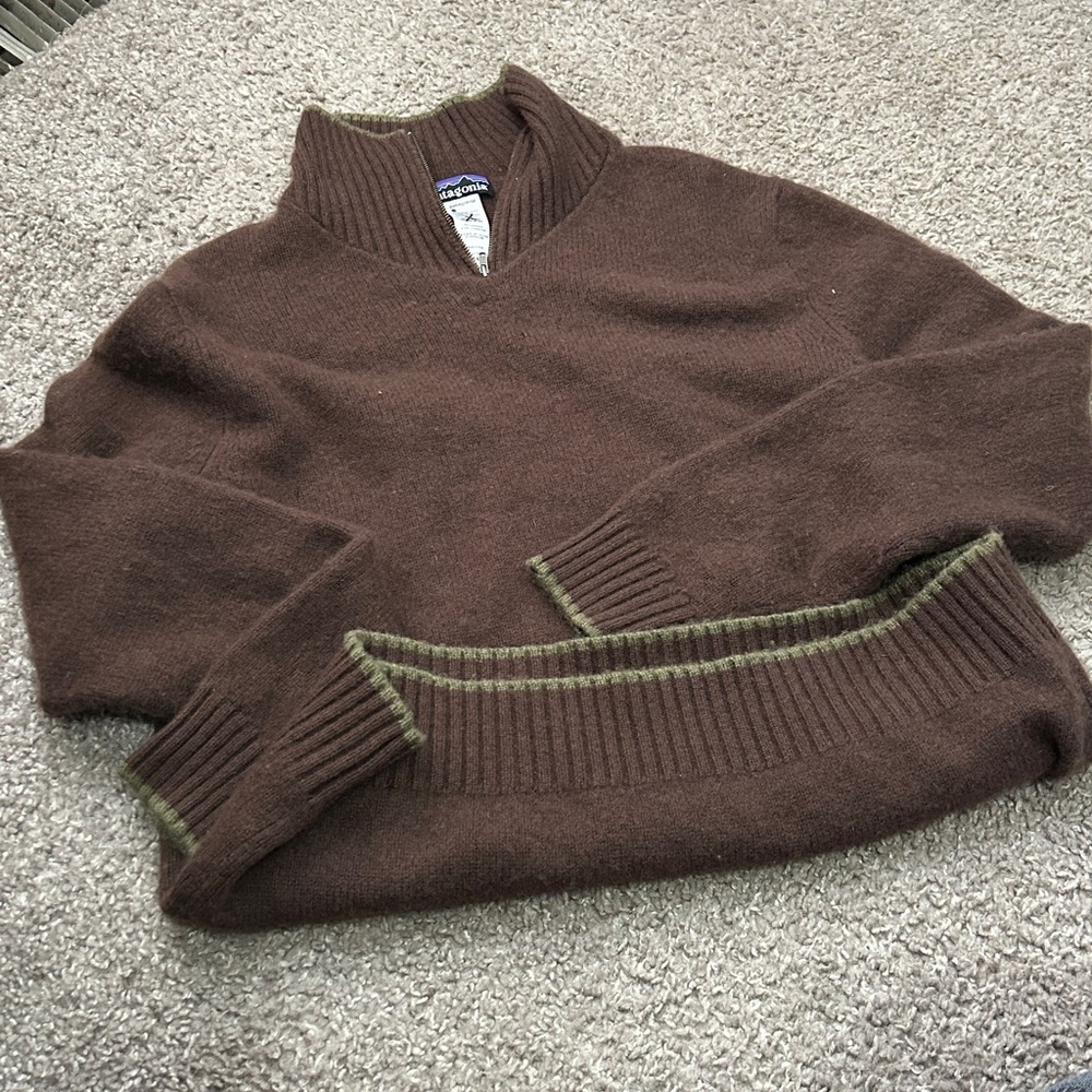 Patagonia Men's Turtleneck Sweater - Rich Brown
